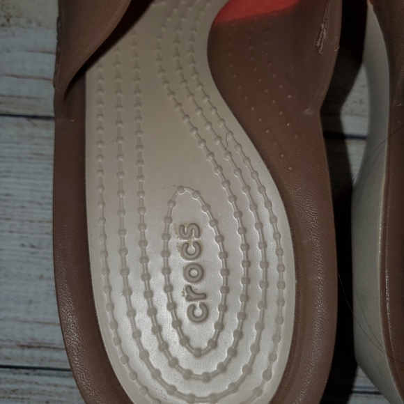 Crocs Women's Wedge Sandals - Picture 4 of 6